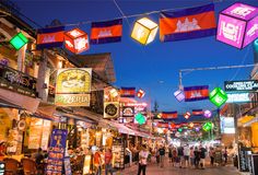 តំបន់កម្សាន្ត Pub Street សៀមរាប ឈរនៅលំដាប់លេខ២ ក្នុងចំណោមផ្សាររាត្រីល្បីៗនៅអាស៊ីនិងអឺរ៉ុប