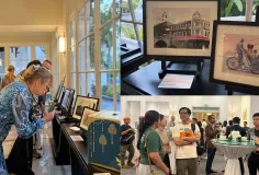 ភ្ញៀវជាតិ-អន្តរជាតិ ចូលរួមទស្សនាកុះករ ថ្ងៃបើកសម្ពោធពិព័រណ៍សិល្បៈបង្ហាញពីជីវភាពរស់នៅរបស់ប្រជាជនកម្ពុជា