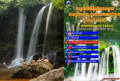 អបអរសាទរ! ឧទ្យានជាតិភ្នំគូលែនកម្ពុជា ជាអច្ឆរិយមួយ ក្នុងចំណោមអច្ឆរិយ ៧ ក្នុងតំបន់អាស៊ាន