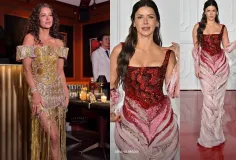 ម្ដងទៀតហើយ! Ariana Madix តារាស្រីអាមេរិក គ្រង​រ៉ូបប្រេនកូនខ្មែរ Almée Couture