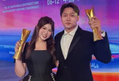 ស្រីនា និង វិសាល ទៅ​ទទួលពានរង្វាន់ Stellar Creator Award នៅប្រទេសចិន
