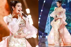 ឈុតព្រះនាង ជេនណា ក្នុងការសម្ដែងនៅកម្មវិធី Hainan Spring Festival Gala ក្នុងខេត្តហៃណាន - Article