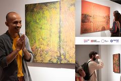 អបអរ! ស្នាដៃសិល្បៈគំនូររបស់កូនខ្មែរម្នាក់ បានដាក់សម្ពោធជាផ្លូវការ - Article