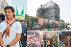 ផ្ទាំងគំនូរសិល្បៈ រំលេចការឈឺចាប​របស់រាស្ត្រខ្មែរ បើកបង្ហាញជាផ្លូវការថ្ងៃនេះហើយ - Article