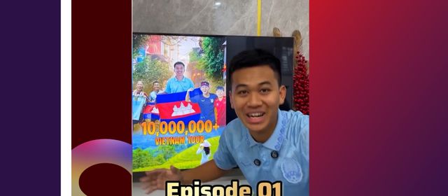 រិទ្ធីសក្ដិ អ្នកបង្កើតមាតិកាបាល់ទាត់នៅកម្ពុជា ក្នុងដំណើរនាំទង់ជាតិកម្ពុជាទៅកាន់ពិភពលោកទទួលបានអ្នកទស្សនា១០លានដងក្នុងបណ្ដាញសង្គមរបស់ខ្លួន