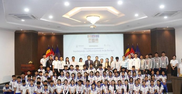 សិស្សវិទ្យាល័យព្រែកលៀបនឹងទទួលបានការបណ្ដុះបណ្ដាលកីឡារត់ដោយឥតគិតថ្លៃពីក្លិប GeeRun Cambodia