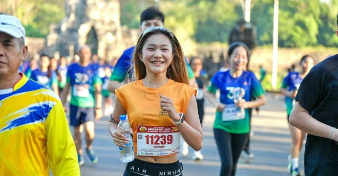 ក្រោយរត់លក្ខណៈ Fun Run បាន៣ឆ្នាំ កញ្ញា អេលី ត្រៀមសាកល្បងចម្ងាយថ្មី ២១គីឡូម៉ែត្រលើកដំបូង