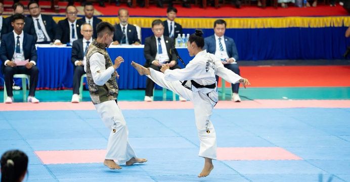 បទពិសោធដ៏ល្អពីតេក្វាន់ដូ ITF ជើងឯកអាស៊ី ២០២៤ ជាទុនពង្រឹងសមត្ថភាពសម្រាប់កីឡាការិនី តូច ឧត្ដម ត្រៀមប្រកួតឆ្នាំនេះ