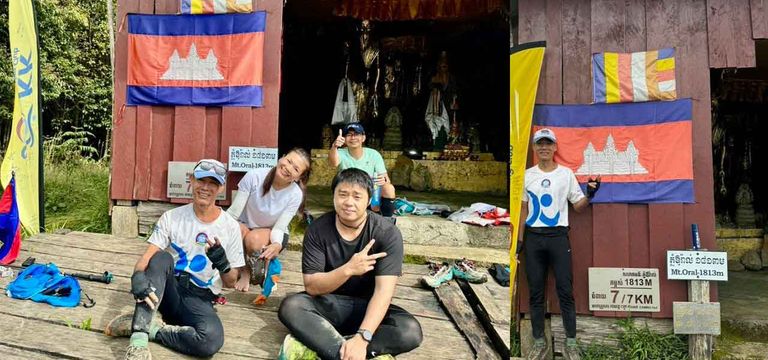 ធ្លាប់ឡើងភ្នំឱរ៉ាល់បាន៧៦ដងហើយ ...