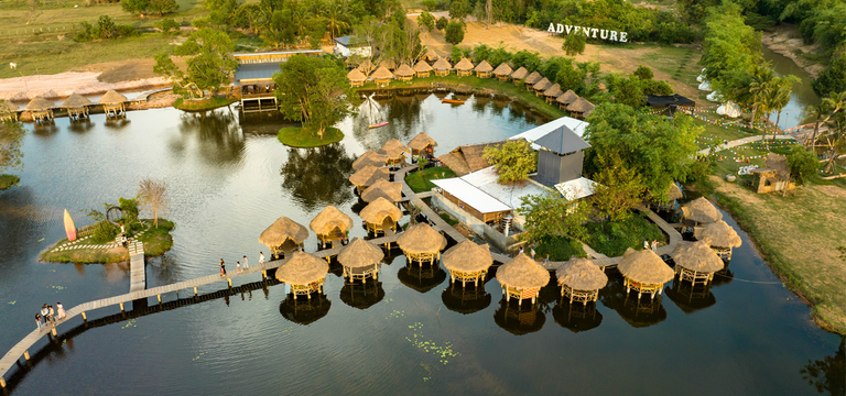 រមណីយដ្ឋានធម្មជាតិម្លេច Mlech Adventure ឋានសួគ៌ទេសចរណ៍បែបផ្សងព្រេង និងធម្មជាតិដ៏ទាក់ទាញក្នុងខេត្តកំពត