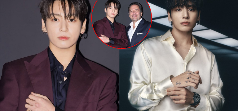 Jung Kook ជះរាងសង្ហាមិនធម្មតាខណៈទទួលតំណែងជាទូតសុច្ឆន្ទៈសកលរបស់ម៉ាកនាឡិកាប្រណីតស្វីស