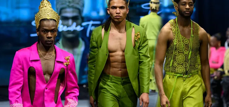 Designer បរទេសម្នាក់នាំយកវប្បធម៌ខ្មែរ បង្ហាញនៅ Noir Fashion Week ទីក្រុងញូវយ៉ក