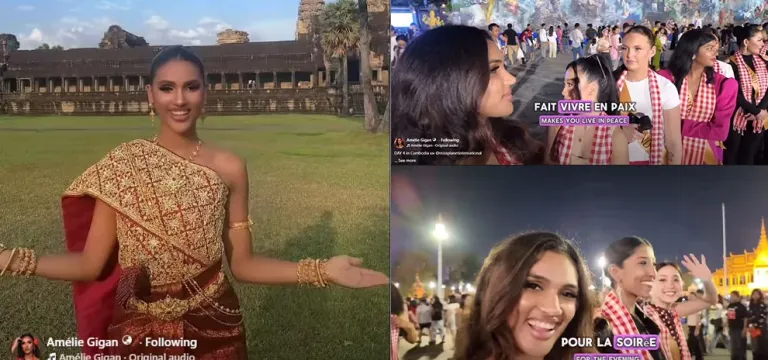 Miss Planet បារាំង សកម្មខ្លាំងក្នុងការជួយផ្សព្វផ្សាយទេសចរណ៍កម្ពុជា