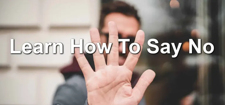 កុំឱ្យសម្ពាធអ្នកដទៃក្លាយជាសម្ពាធខ្លួនឯង គួរដឹងរបៀបឆ្លើយបដិសេធដោយមានសុជីវធម៌ និងមិនឱ្យប៉ះពាល់ដល់ទំនាក់ទំនង