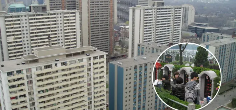 កន្លែងបញ្ចុះសពឡើងថ្លៃខ្ពស់ ជនជាតិចិនទិញអាផាតមិនទុកតម្កល់ធាតុ រហូតដល់មានច្បាប់ហាមឃាត់